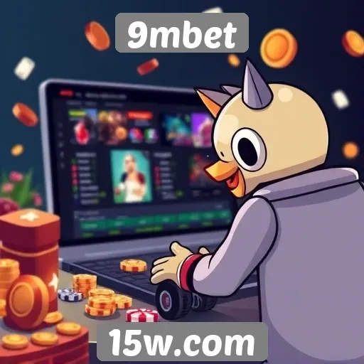 Navegação otimizada no site 9mbet